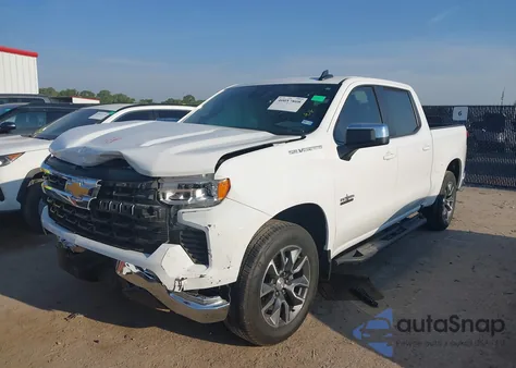 2022 Chevrolet Silverado 1500 2Wd Short Bed Lt из США, поврежденный, VIN 2GCPACED0N1511681